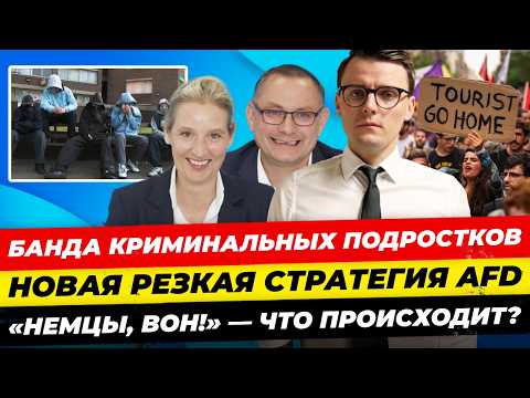 Главные новости 8.07: AfD у власти 2029, немцы - вон! шок детские банды в ФРГ, партия Маска Миша Бур