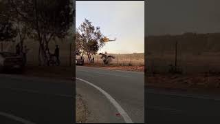 Combate de incendio en san javier. HUERTA DEL MAUL #INCENDIO #HUERTAMAULE