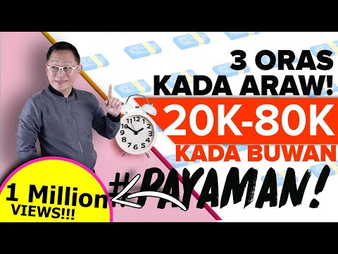 Earn 20-80k per Month! Nasa Bahay ka Lang (2-3 hrs per day)
