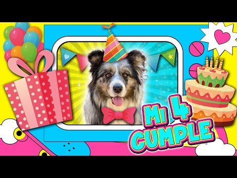 ¡¡¡OS INVITO A MI FIESTA DE CUMPLEAÑOS!!! 🎂🎁🎉 ¡¡¡MI PERRO CUMPLE 4 AÑOS!!! 🐾