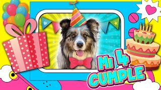 ¡¡¡OS INVITO A MI FIESTA DE CUMPLEAÑOS!!! 🎂🎁🎉 ¡¡¡MI PERRO CUMPLE 4 AÑOS!!! 🐾