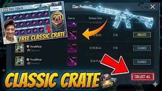 😍FREE 200+ CLASSIC CRATE - FINALLY😍 AKM GLACIER RETURN IN CLASSIC CRATE IN BGMI M416 GLACIER RETURN