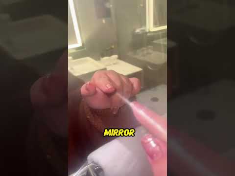 How to Check the Mirror in Your Hotel!