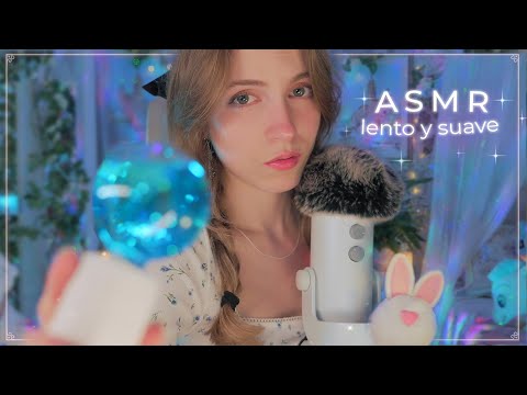 ASMR SLOW & SOFT for Sleep 🐇💗 Massages, Kisses and Sounds 💗