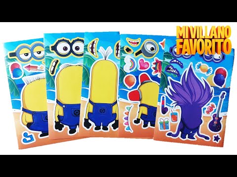 Stickers Minions  | Decorando stickers Rompecabezas 😲