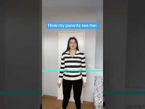 How my parents see me VS my friends 😂 #relatable #funny #viral
