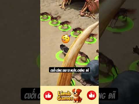 Vương quốc sói sinh tồn - Làm sao ăn hết đây #games #shorts #topgamedoithuonguytin