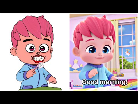 Good Morning Bebefinn! Wake up Bora Funny Drawing Meme 😂 | Bebefinn Playtime & Nursery Rhymes