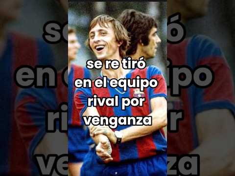 Se fue al equipo rival por venganza #cruyff #futbol #barcelona #laliga #españa #realmadrid #shorts