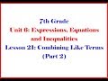 Understanding Expressions and Inequalities