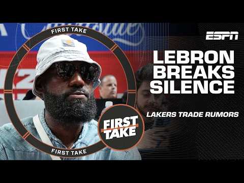 LeBron DECLINES interview to discuss Lakers future 👀 ‘I ain’t got nothin to talk about’ | First Take