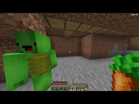 HOW JJ and Mikey Survive in ZOMBIE Apocalypse in Minecraft!   Maizen Mizen