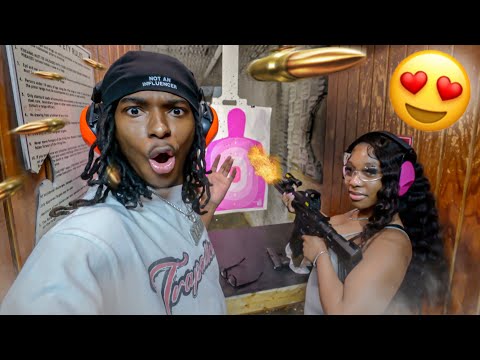 I TOOK HER SHOOTING AT THE GUN RANGE