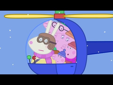 Peppa Goes In A Helicopter! 🚁 🐽 Peppa Pig Full Episodes