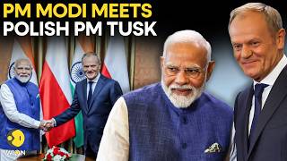 LIVE: PM Modi Meets Polish PM Donald Tusk in Delhi | India-Poland Ties | WION