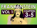 Exploring Victor Frankenstein's Journey in Chapters 3-5