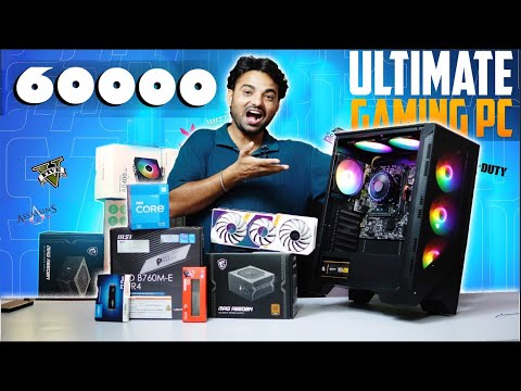 ₹60K Gaming PC Build for All Popular Games | Budget King 2025
