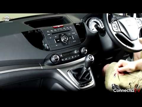 Video over CTKHD10 Multimedia Installatie KIT Autoradio Honda CR-V