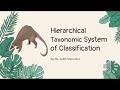 Taxonomy and Classification Concepts