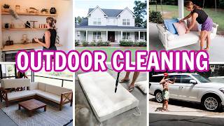 EXTREME OUTDOOR CLEANING + How I Started On YouTube