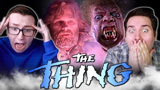 THE THING (1982) *REACTION* FIRST TIME WATCHING THE NASTIEST MOVIE EVER!