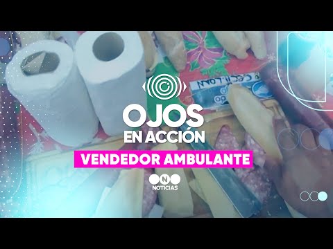 Ojos en acción: VENDEDOR AMBULANTE - Telefe Noticias