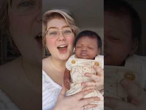 Selling and packing up the latest baby I made! #rebornbaby #dolls