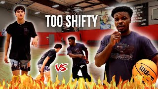 SHIFTY High School POINT GUARD Goes at Jay Jones