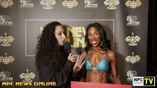 2025 NPC Masters National Championships Bikini 50+ Overall Winner Mignon Hamilton