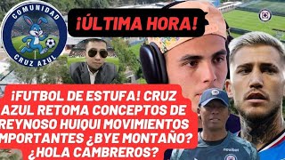 ¡SORPRESA! Cruz Azul SE SUMA NUEVO ELEMENTO MOVIMIENTOS IMPORTANTES ¿BYE MONTAÑO? ¿BYE PIOVI?