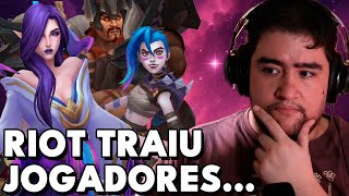 RIOT TRAIU OS JOGADORES QUE ESTAVAM GASTANDO FORTUNAS NAS SKINS CARAS E ELES ESTÃO REVOLTADOS