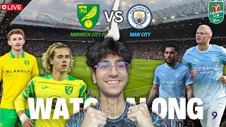 WATACHALONG!!! MAN CITY VS NORWICH CITY FC!!!