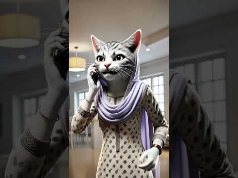 Indian Army Catโs Wife Rescued Her Kitten From Enemies With Brilliant Strategy #ai #army #cat