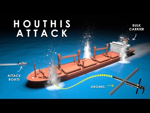 How Houthi Attack & Sank Cargo Ships?