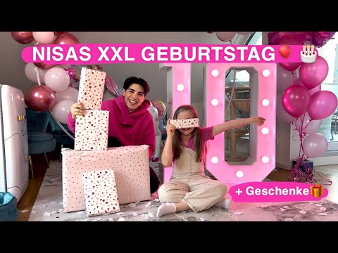 Nisas XXL Geburtstagsüberraschung😍 + Geschenke auspacken🎁