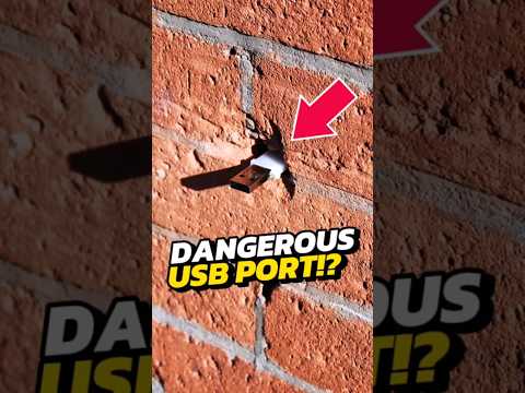 If You See a USB Plug in the Wall, RUN IMMEDIATELY! 😨