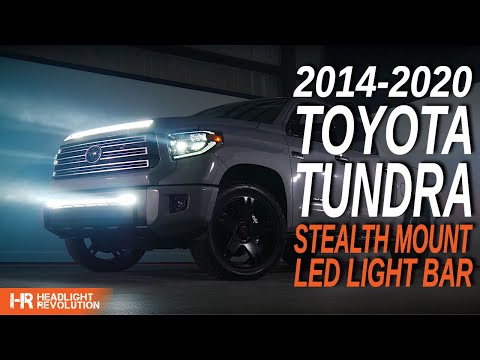 Toyota Tundra (14-21) Grille-Mount LED Light Bar Kit | HR SWGPCK14