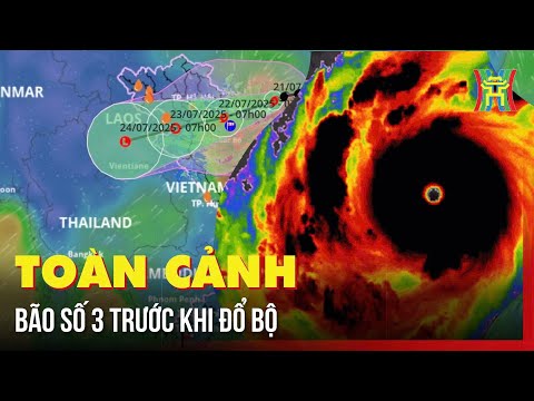 Bão số 3 Wipha áp sát: Toàn cảnh trước giờ bão đổ bộ