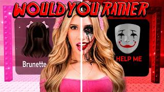 I FOUND EVERY SECRET IN ROBLOX WOULD YOU RATHER: DIVA TOWER *INSANE*