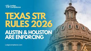 Texas Short-Term Rental Laws 2026: City-by-City Permits, Licenses & Taxes