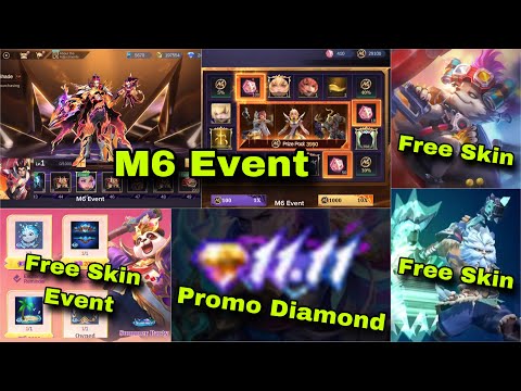 Free ရဦးမဲ့ Skin Promo Diamond အကြောင်း M6 Event အကြောင်း Event အသစ်နဲ့ Update အသစ်အကြောင်းများ 🤩