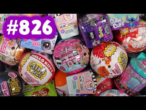 Random Blind Bag Box #826 - Hello Kitty Plush Miniverse, Littlest Pet Shop, Tsum Tsum, Doorables