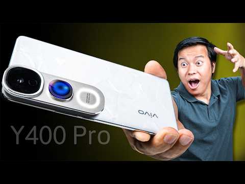 vivo Y400 Pro is here - Stylish & premium phone @22,499*