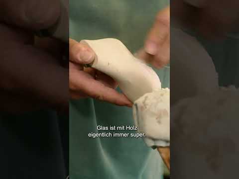 Alter Tischlertrick: Schleifen mit Glas