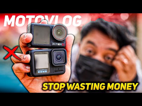 DJI OSMO ACTION 5 Pro vs GOPRO HERO 13 .. BEST BUDGET MOTOVLOGGING ACTION CAMERA