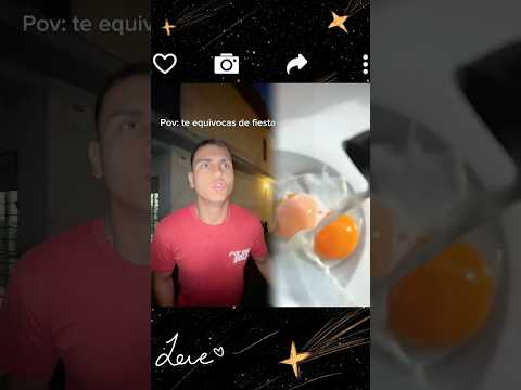 Pov: te equivocas de fiesta