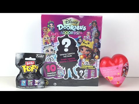 Disney Doorables Adoorbs Doll, Funko Bitty Pop, Valentine Heart Blind Box Figure ✨ Review