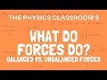 Forces and Motion Concepts