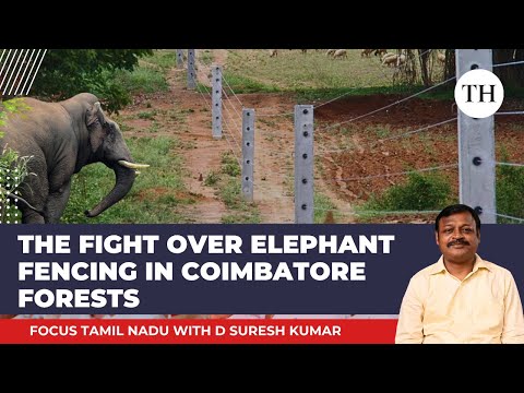 YouTube video thumbnail: The Fight Over Elephant Fencing in Coimbatore Forests