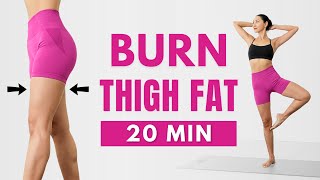 20-Min Thigh Fat Burn Routine (All Standing, No Jumping)